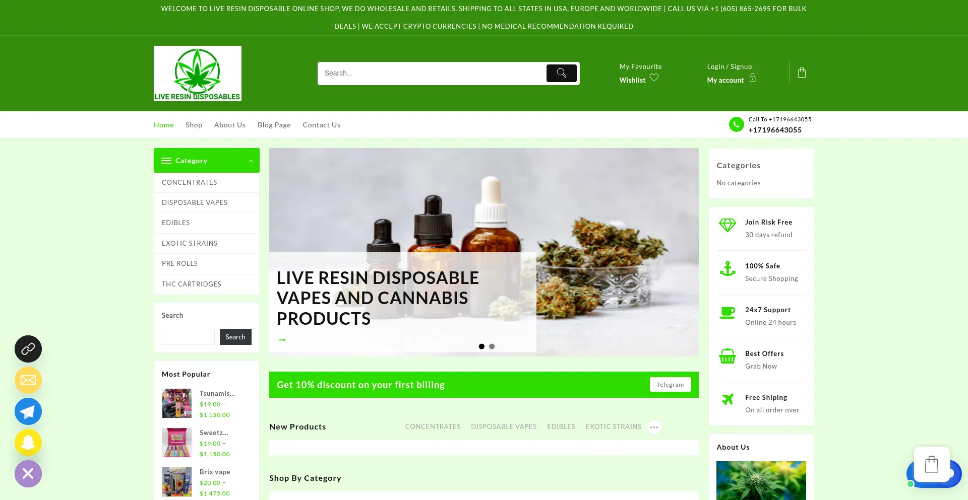 Liveresindisposablevapes.com