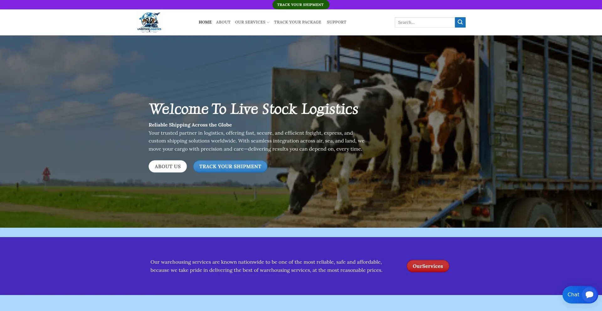 Livestocklogistics.site