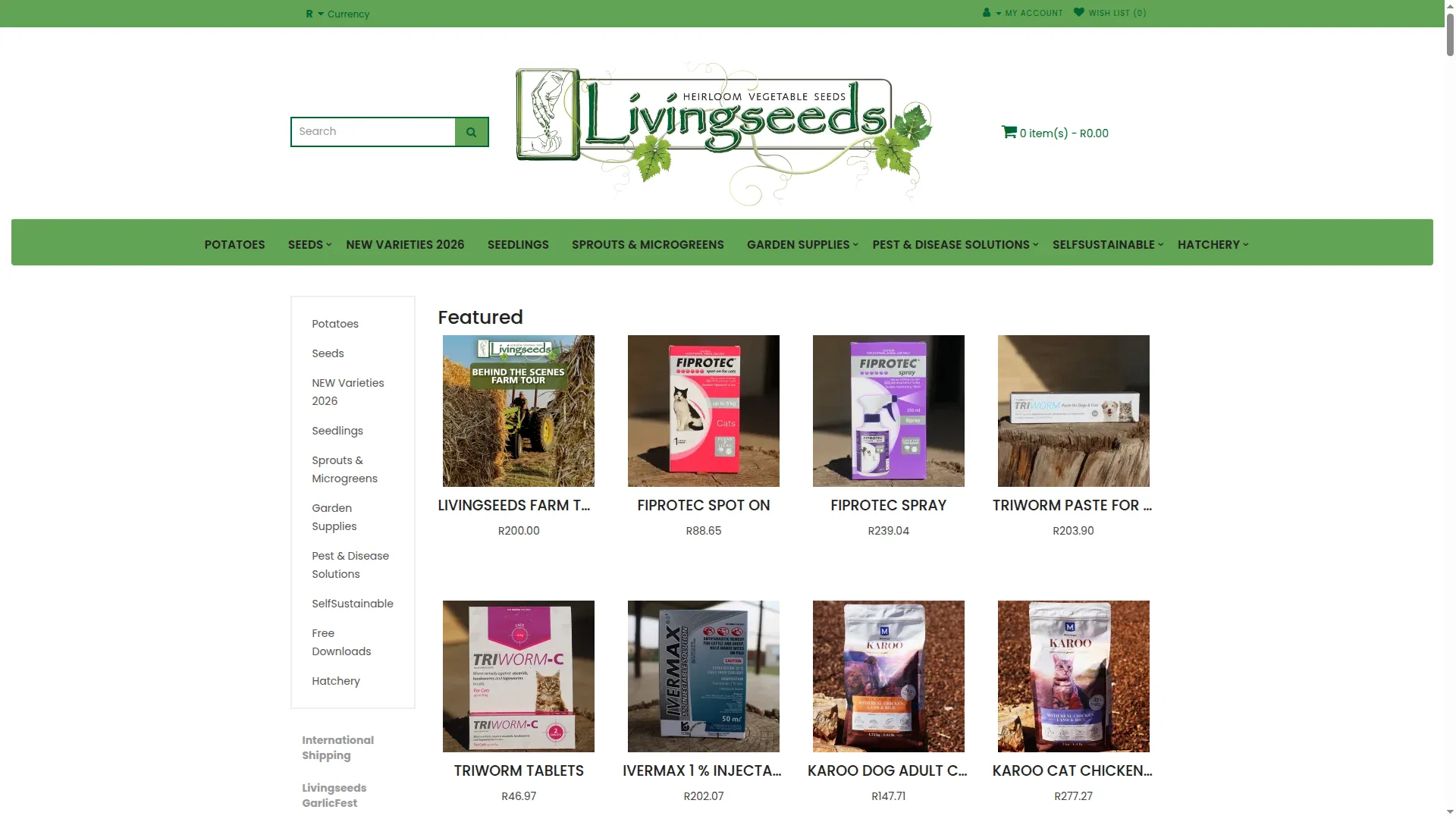 Livingseeds.co.za