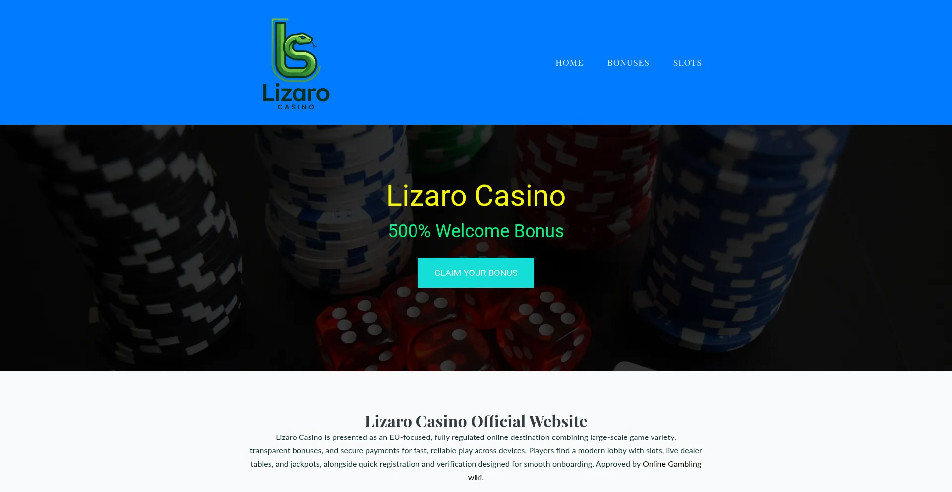 Lizaro1casino.com