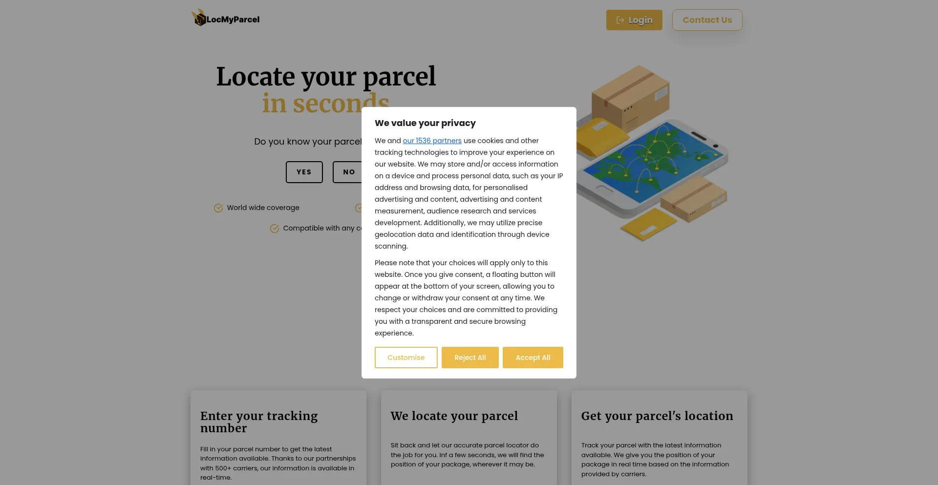 Locmyparcel.info