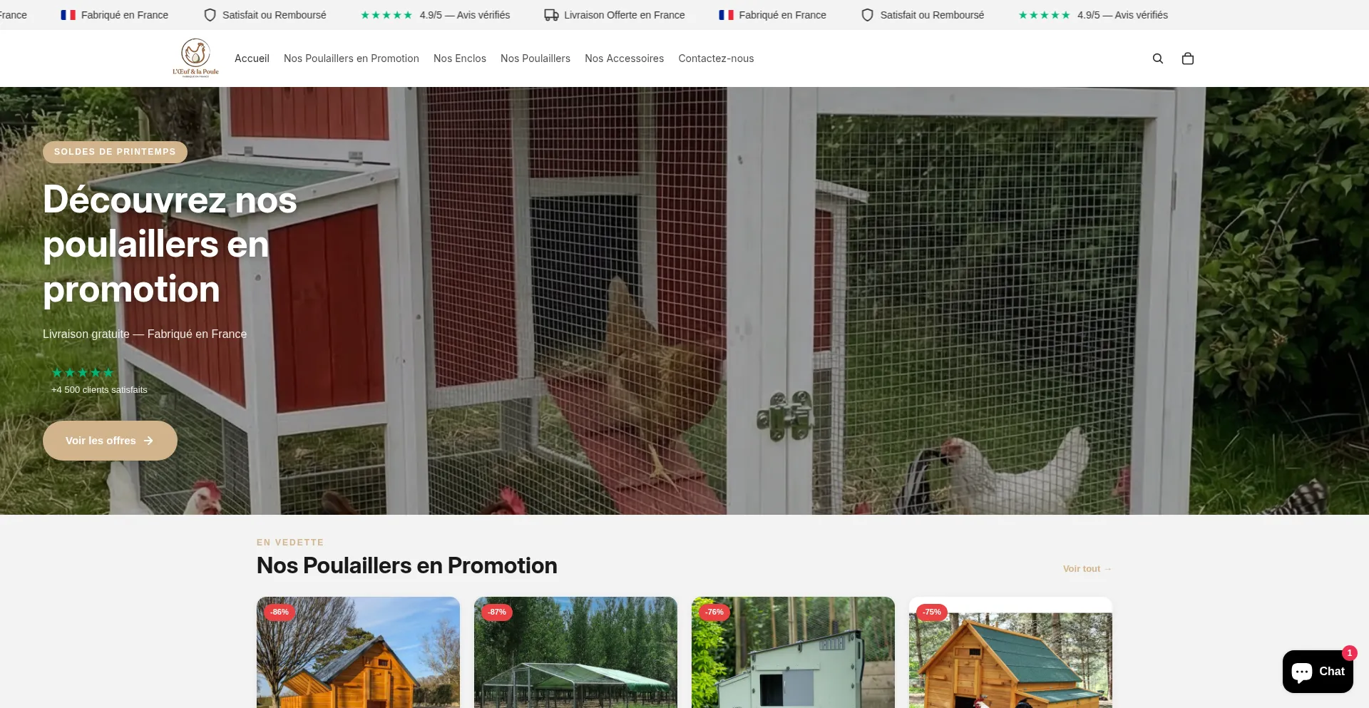Loeufetlapoulefrance.com