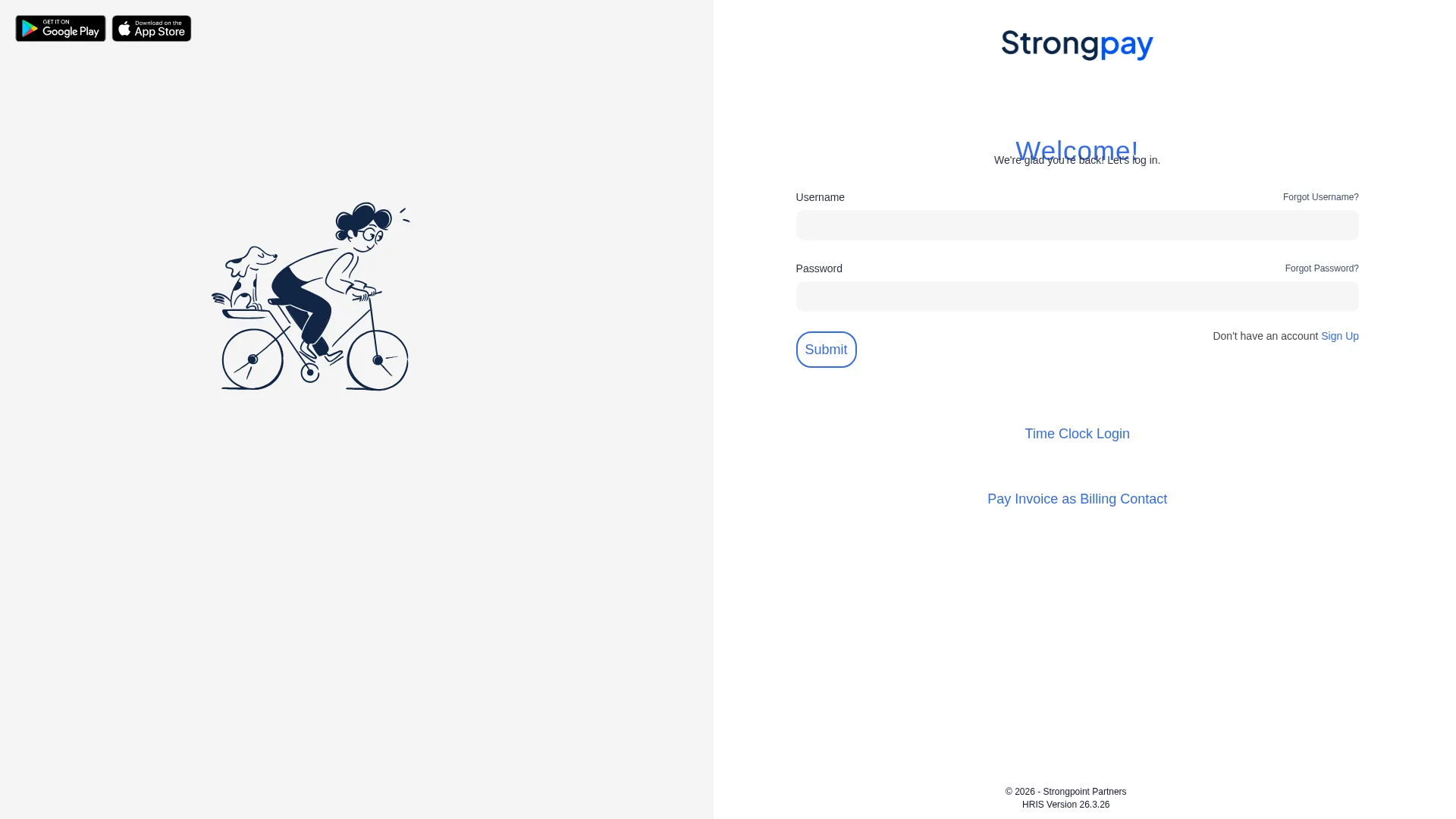 Login.strongpay.com