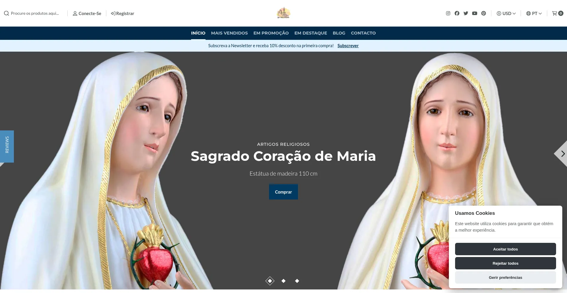 Lojadeartigosreligiosos.com