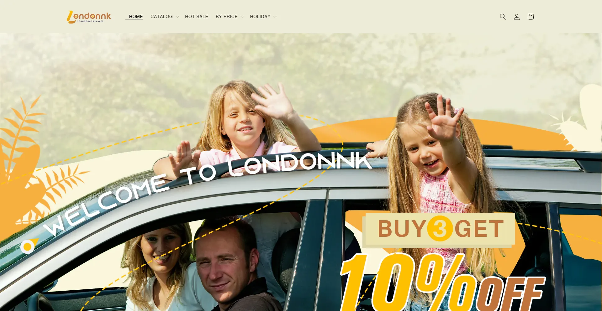 Website screenshot of Londonnk.com