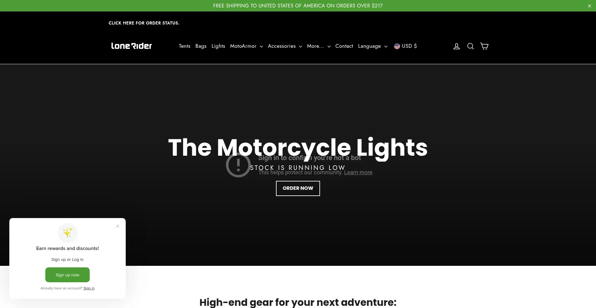 Lonerider-motorcycle.com