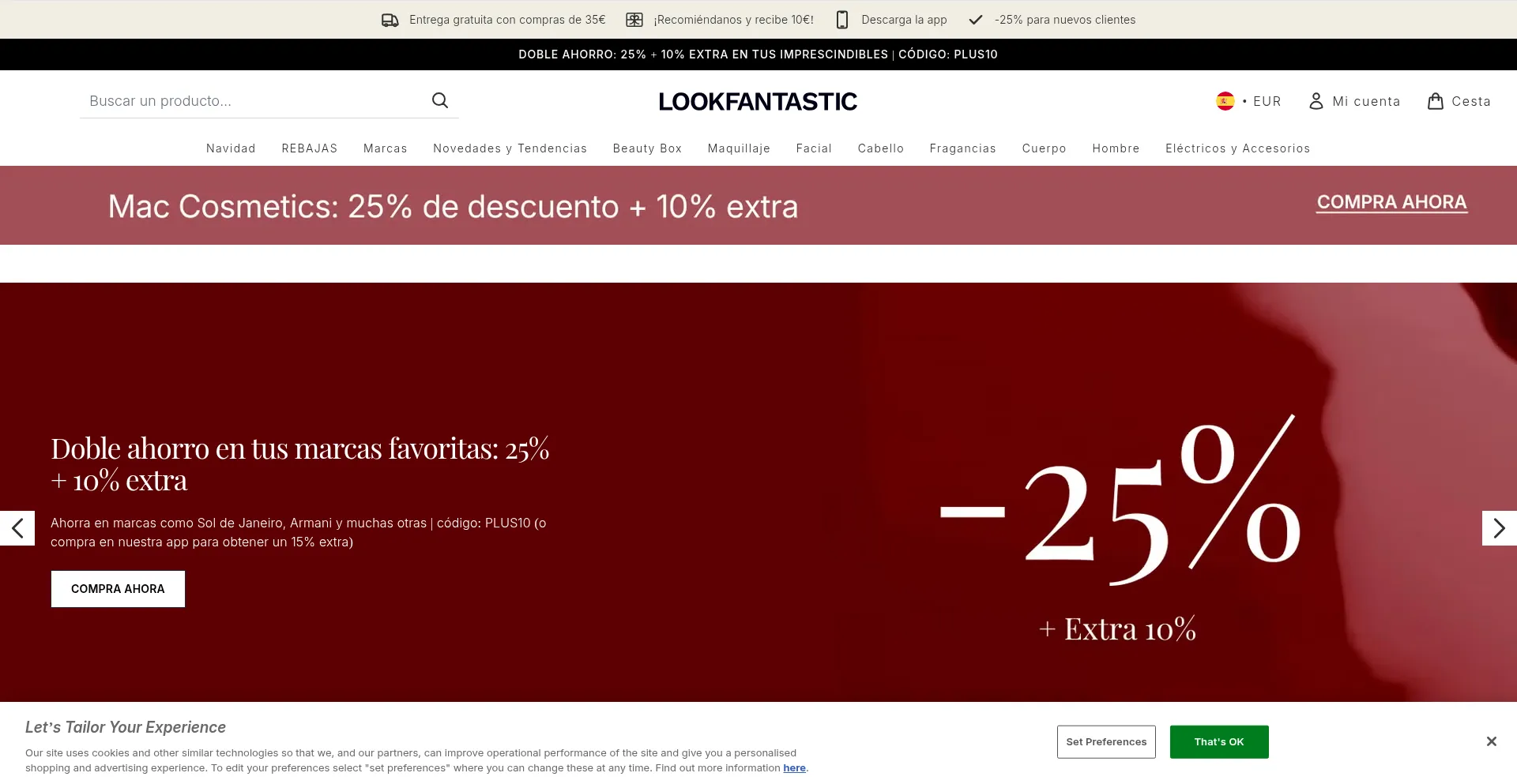 Lookfantastic.es