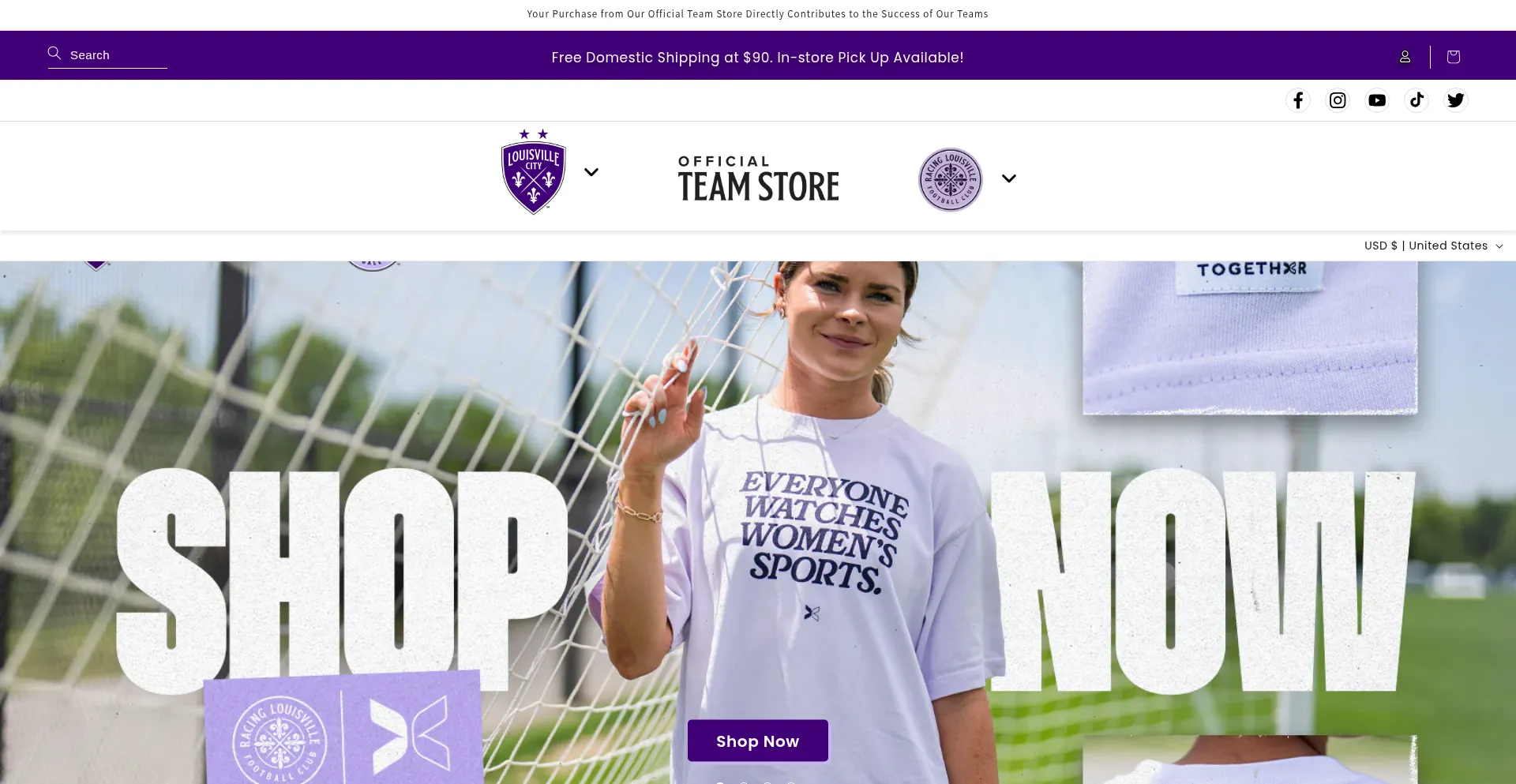 Lousoccerstore.com
