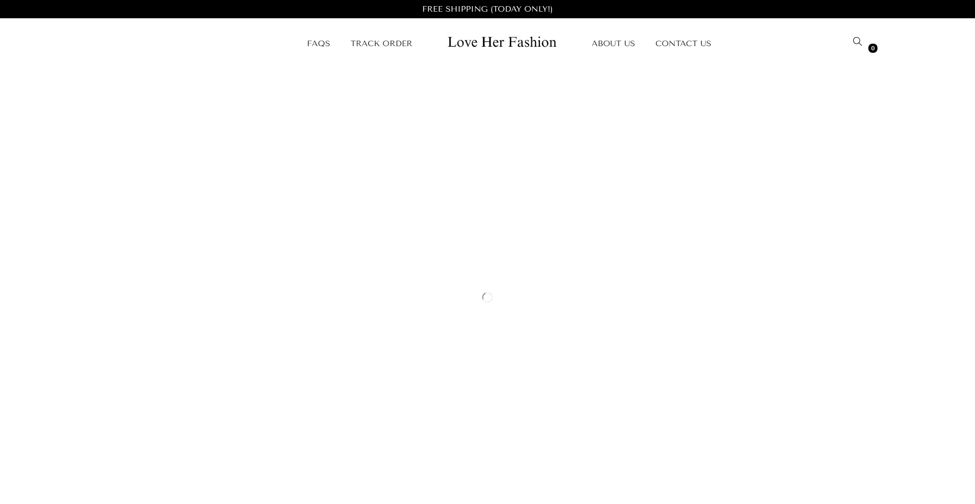 Website screenshot of Loveherfashion.com