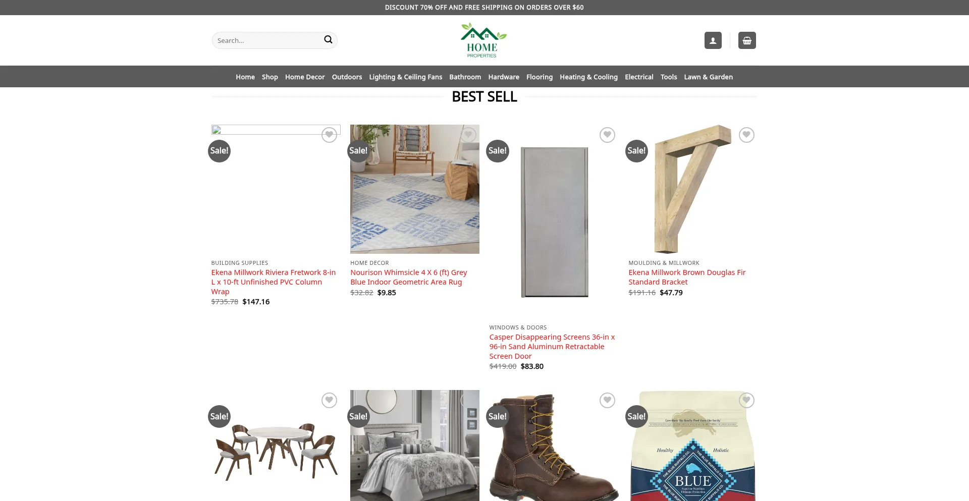 Website screenshot of Lovehomedecorstyle.com