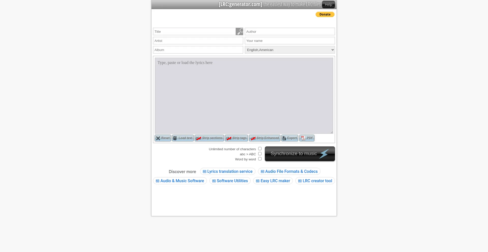 Lrcgenerator.com