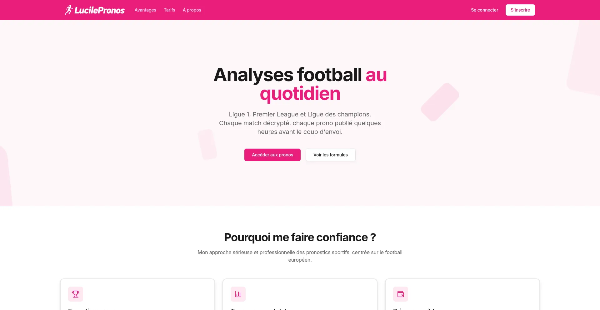 Lucilepronos.com