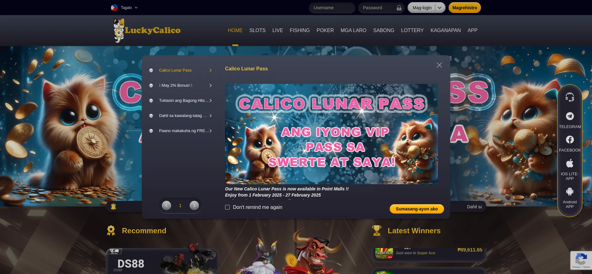 Luckycalico.cc