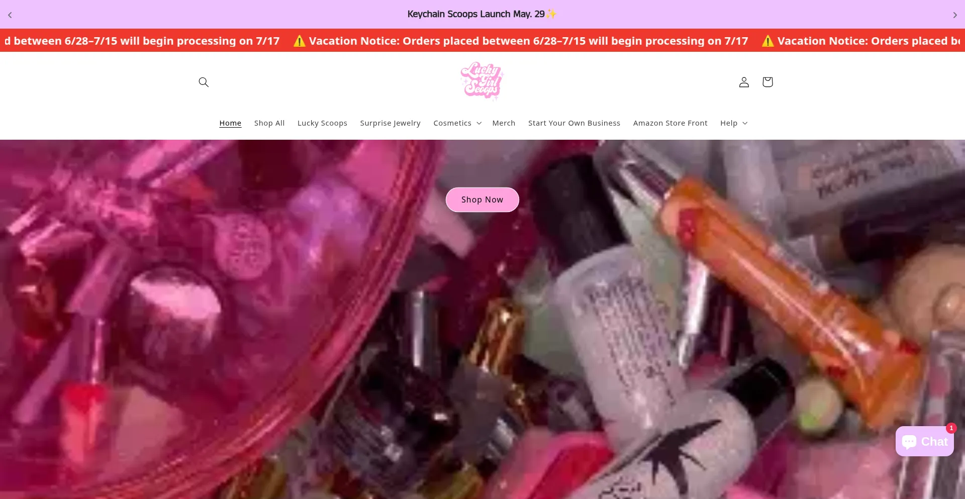 Luckygirlscoops.com