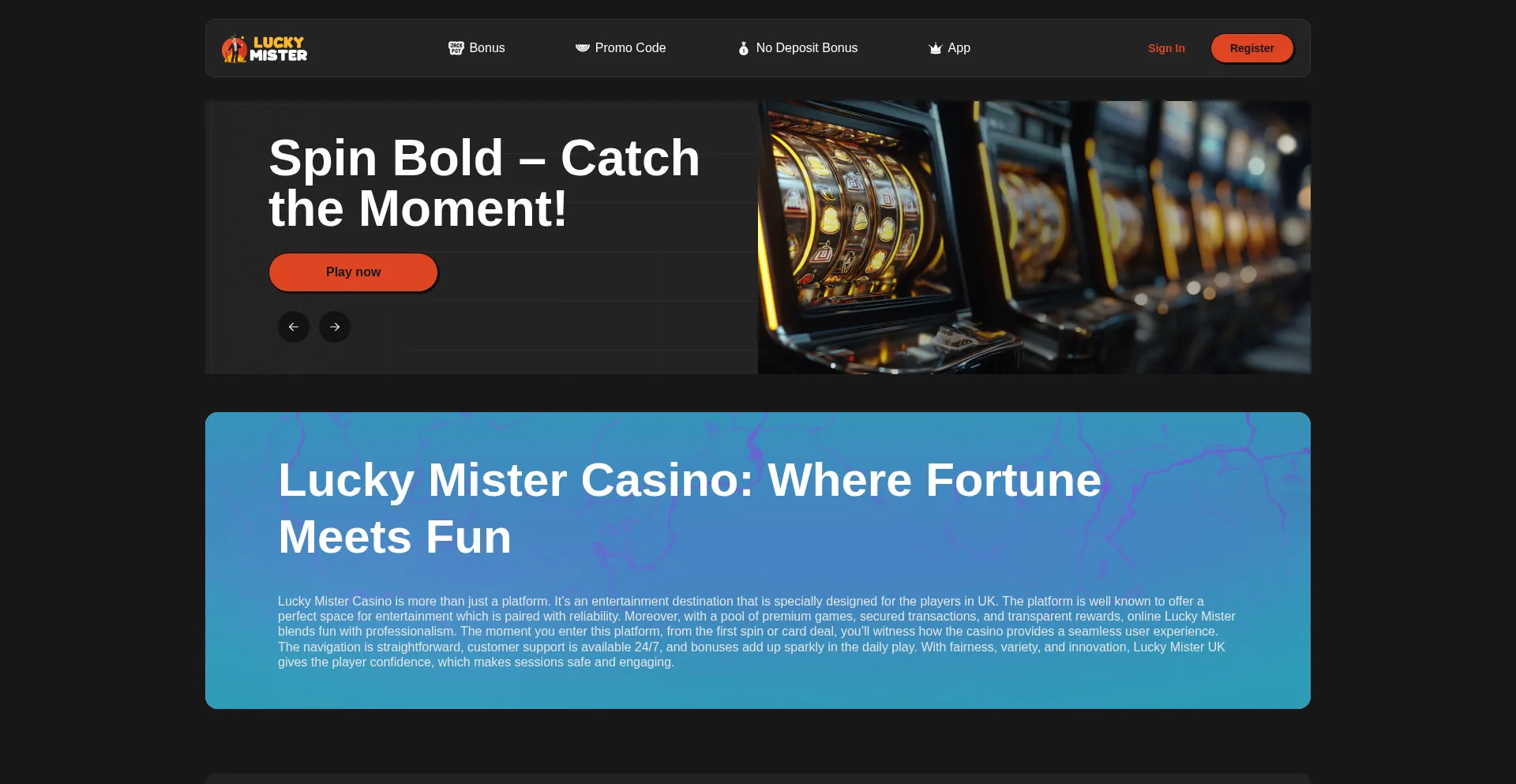 Luckymister-casino.net