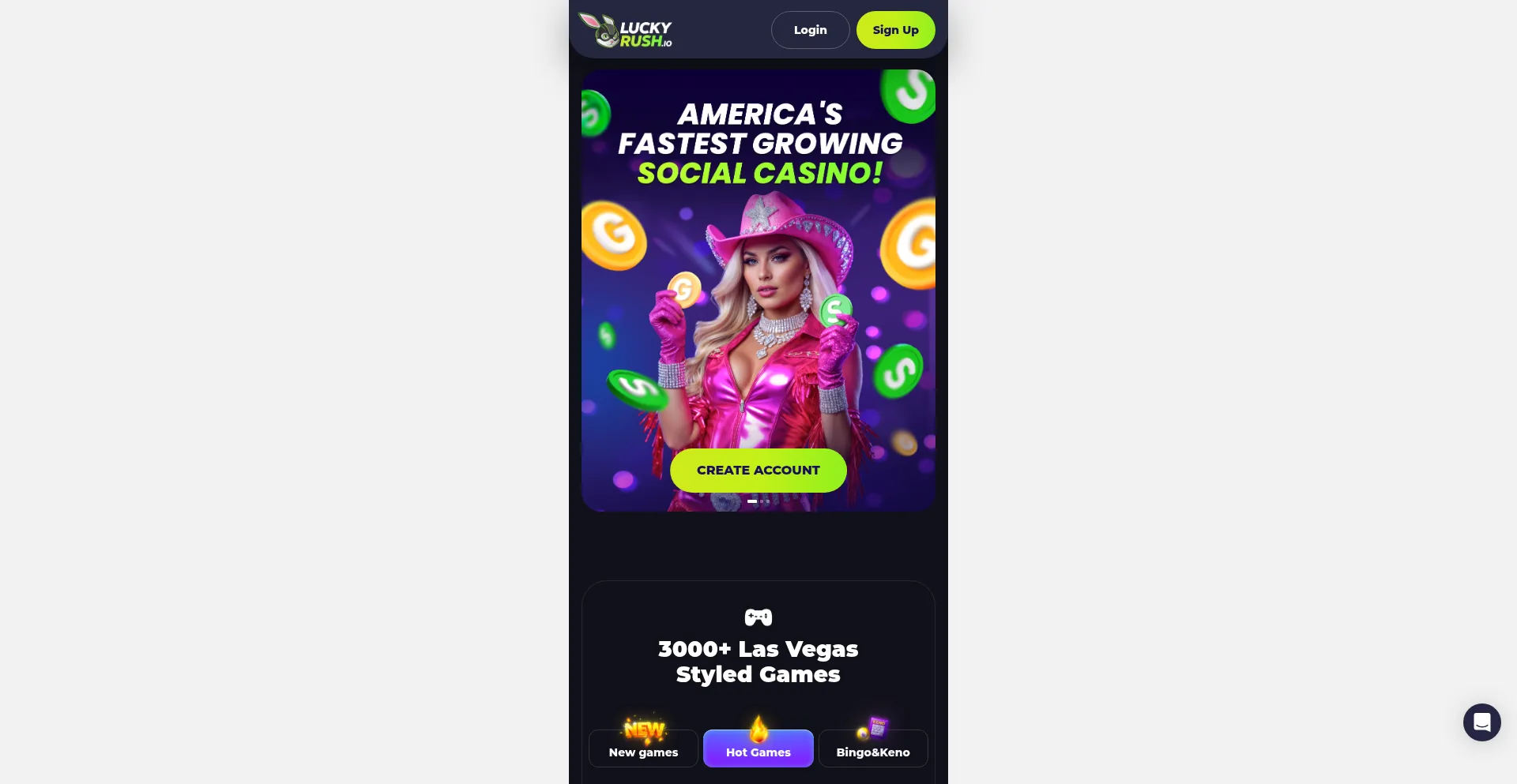 Luckyrush.io