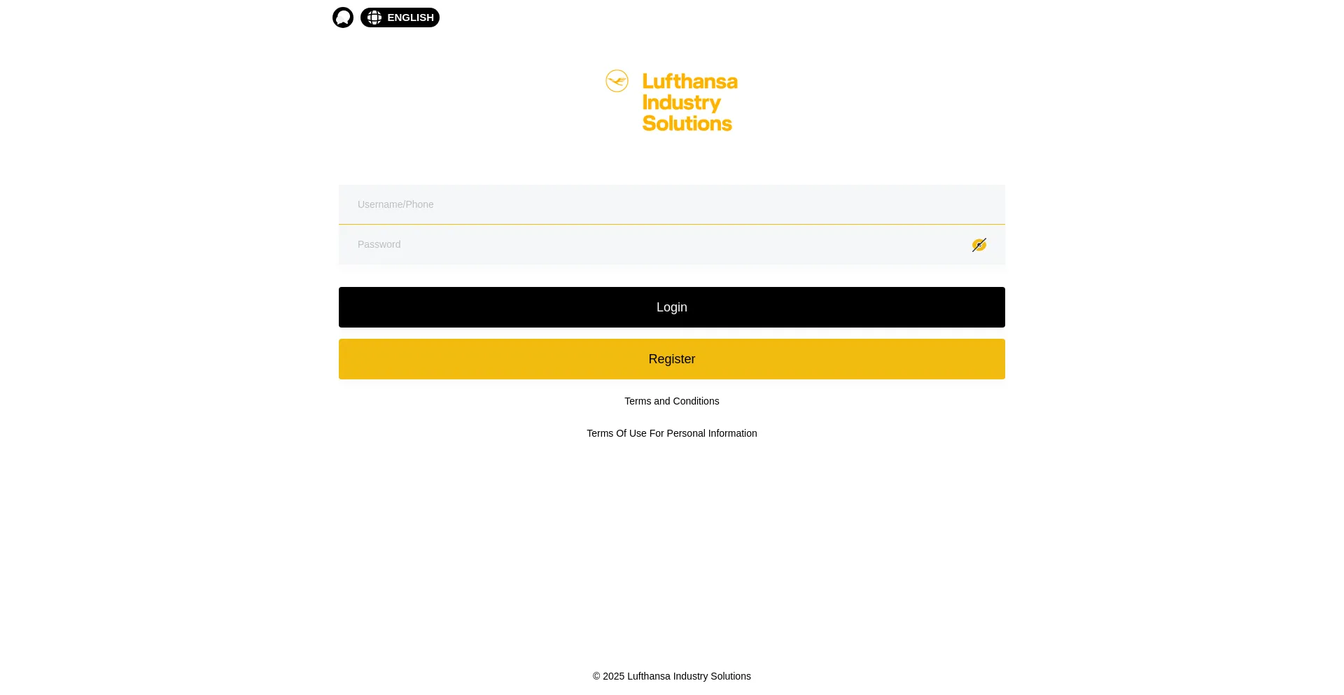 Website screenshot of Lufthansa-industry-solutions.dad