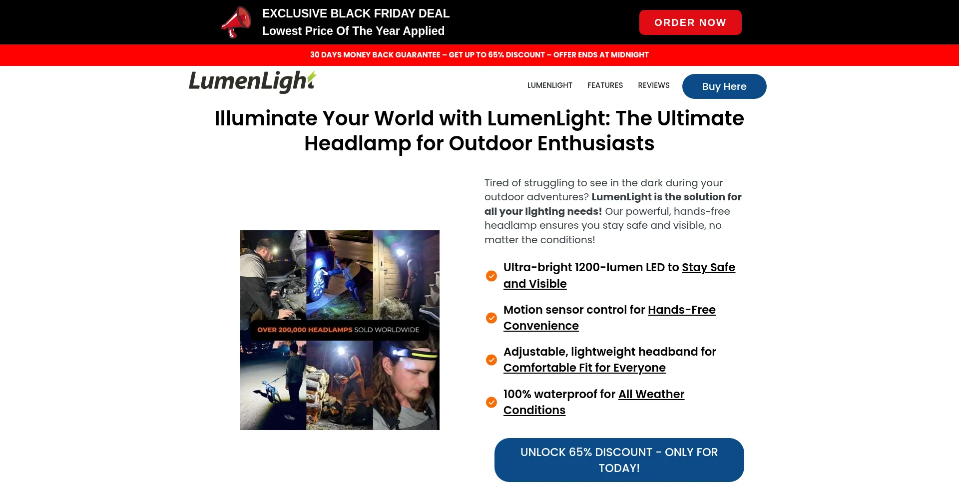 Lumenlightheadlamp.com