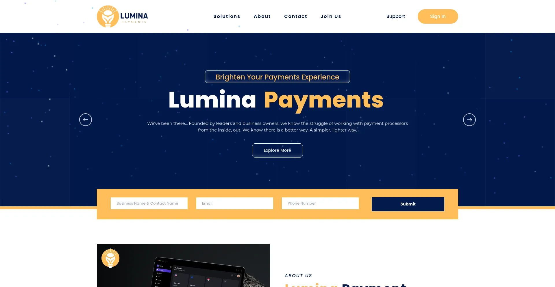 Luminapayments.com