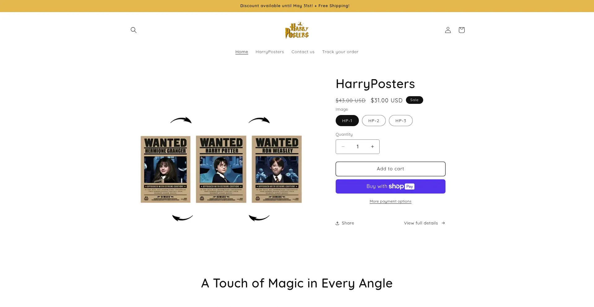Website screenshot of Lumorify.com