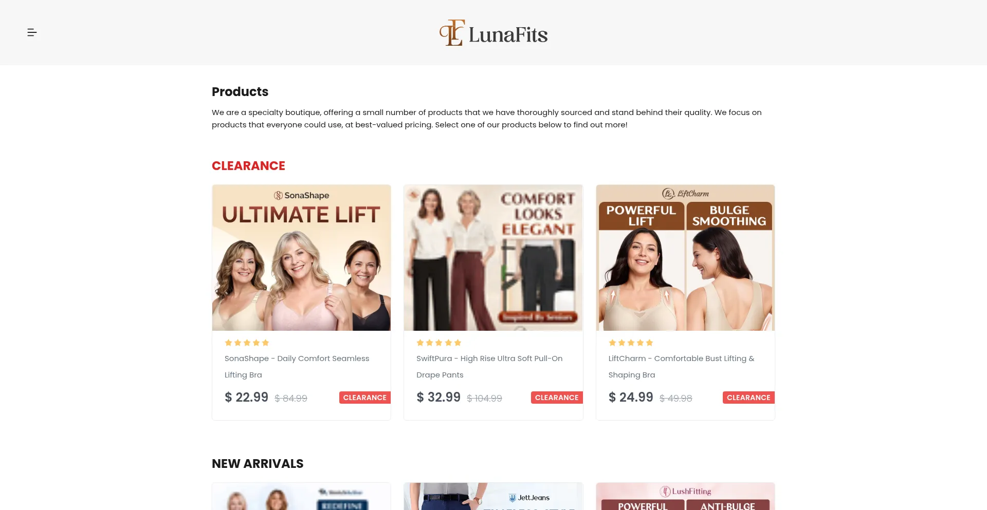 Lunafits.com