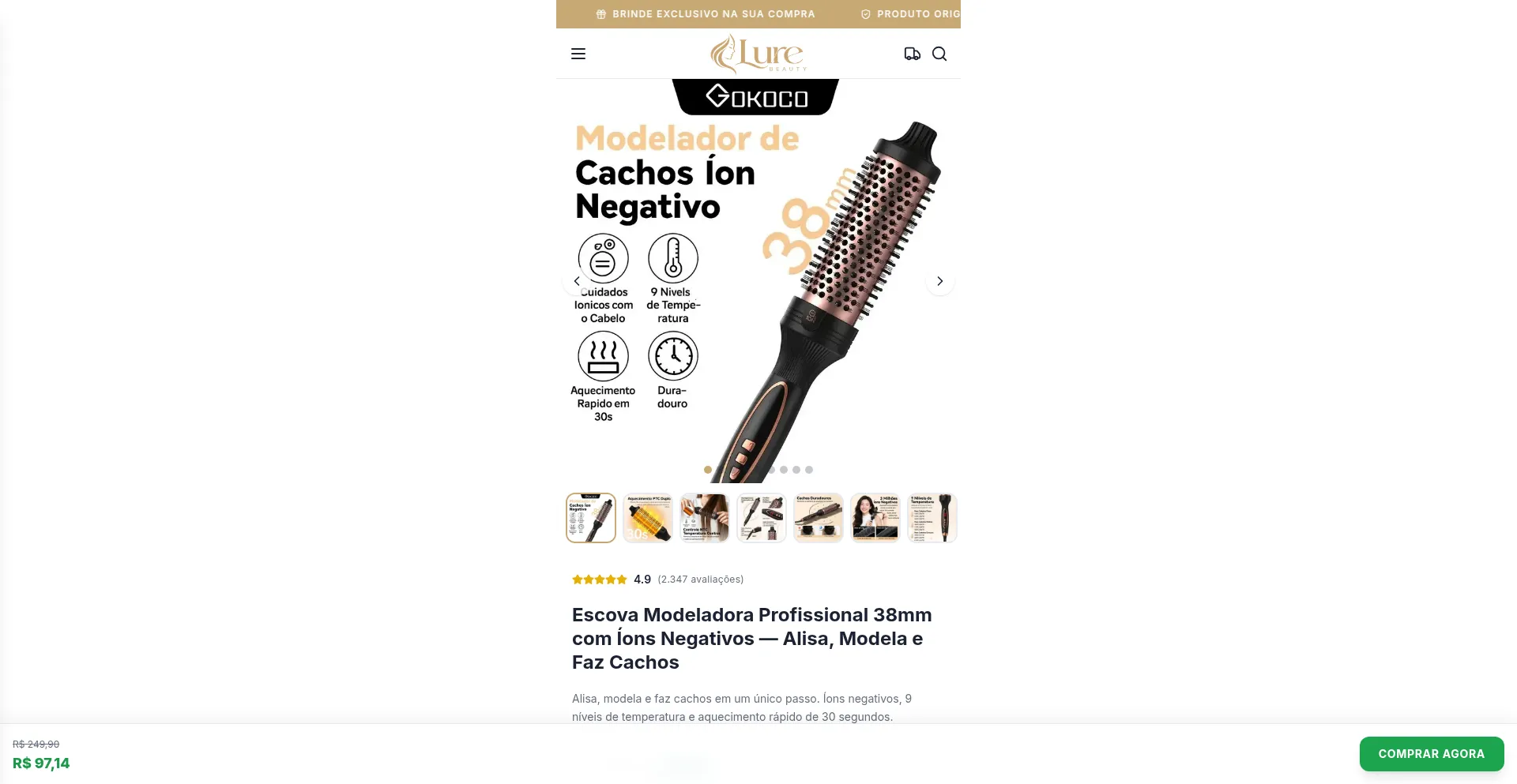 Lurebeautybr.com