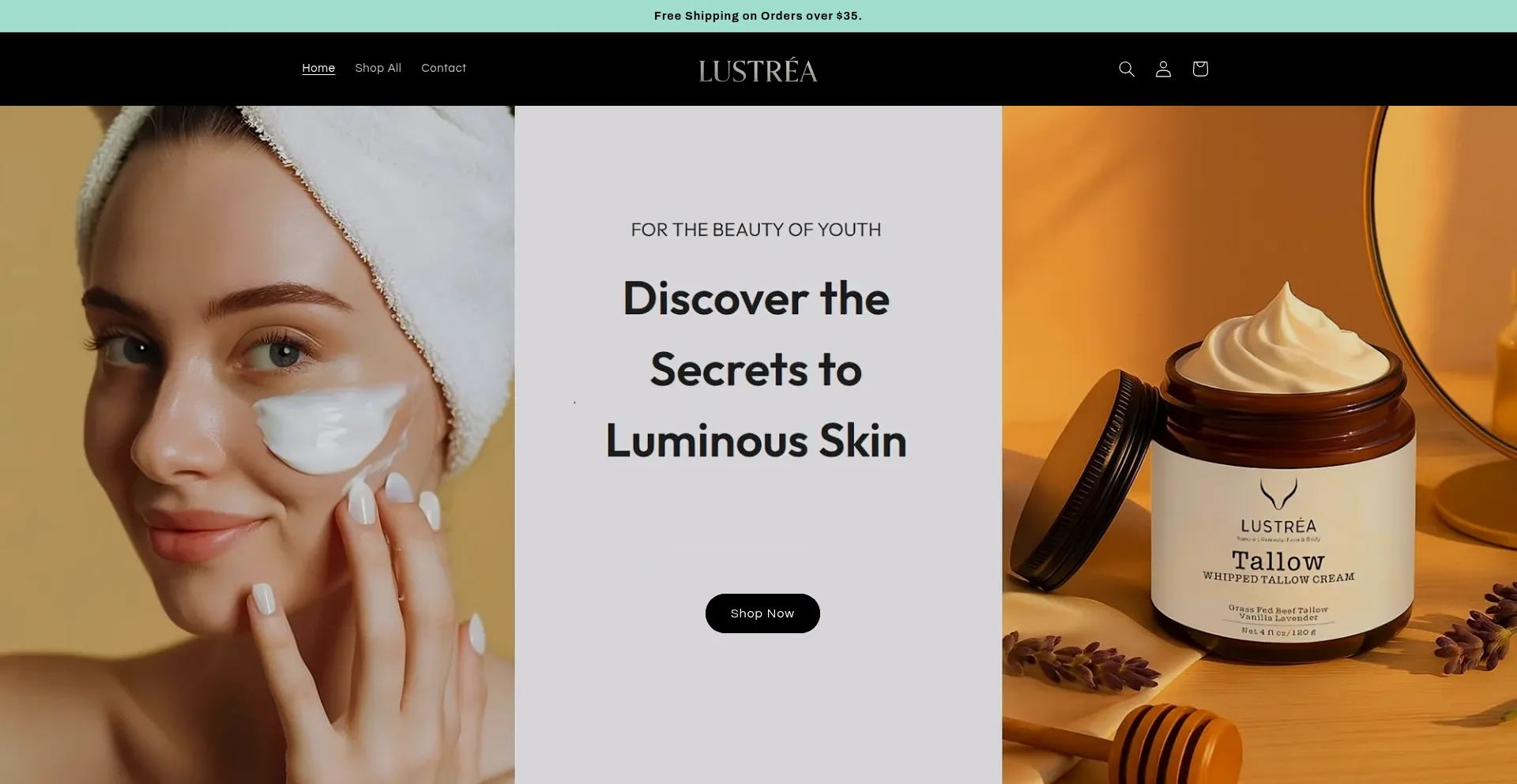 Lustreaskincare.com