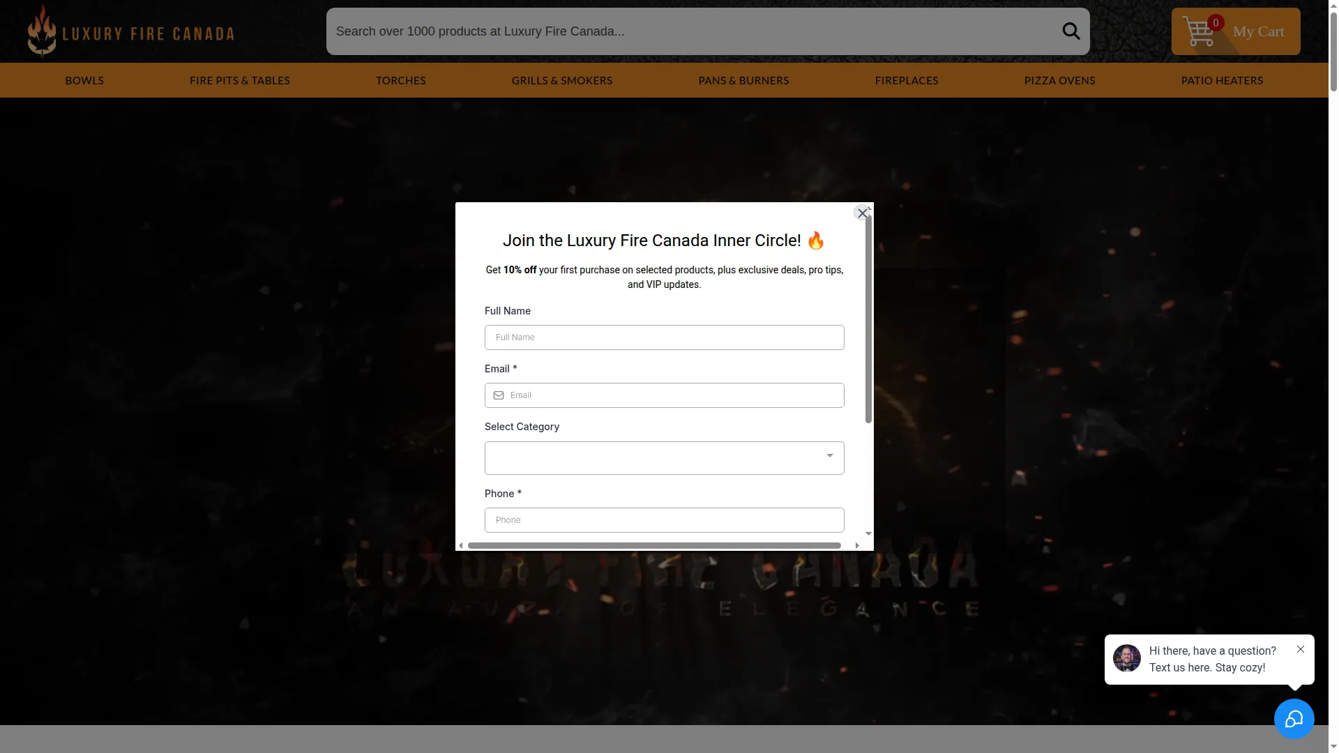Luxuryfirecanada.com
