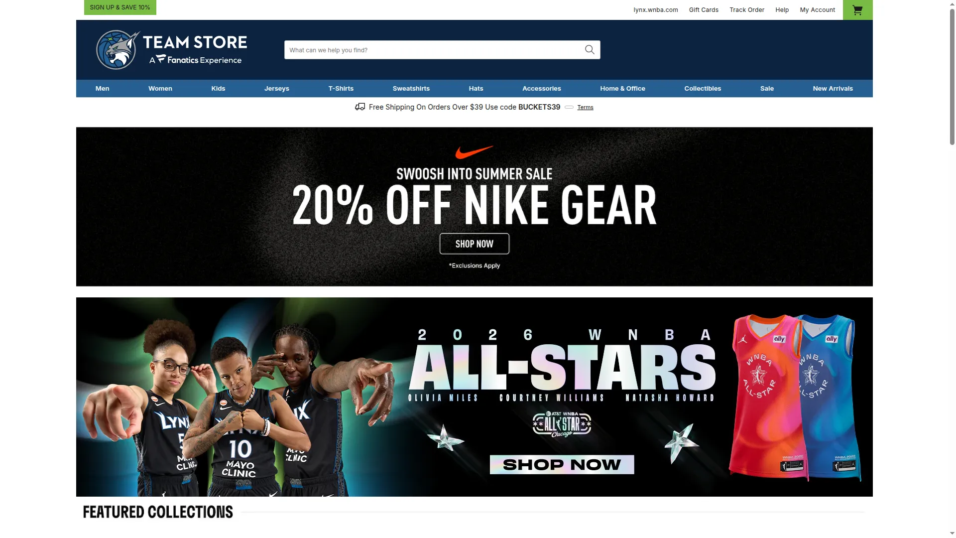 Lynxteamstore.com