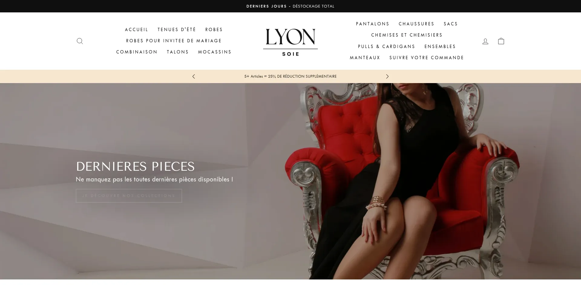 Website screenshot of Lyonsoie.com