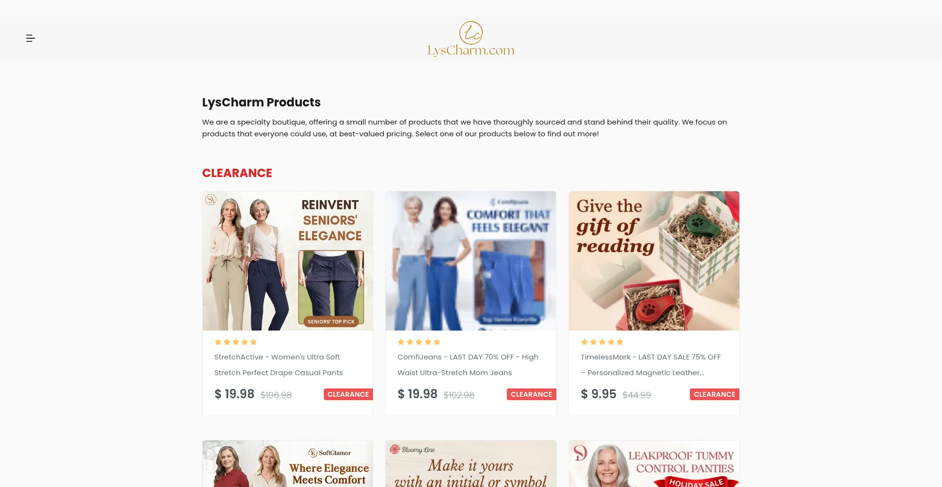 Lyscharm.com