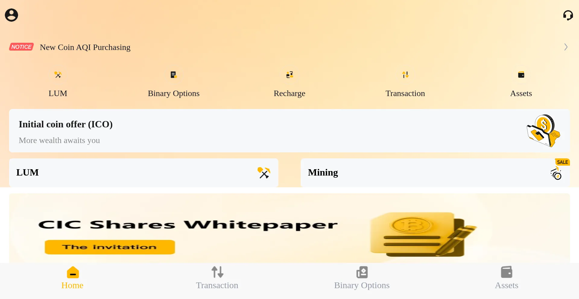 Website screenshot of M.cicayc.com