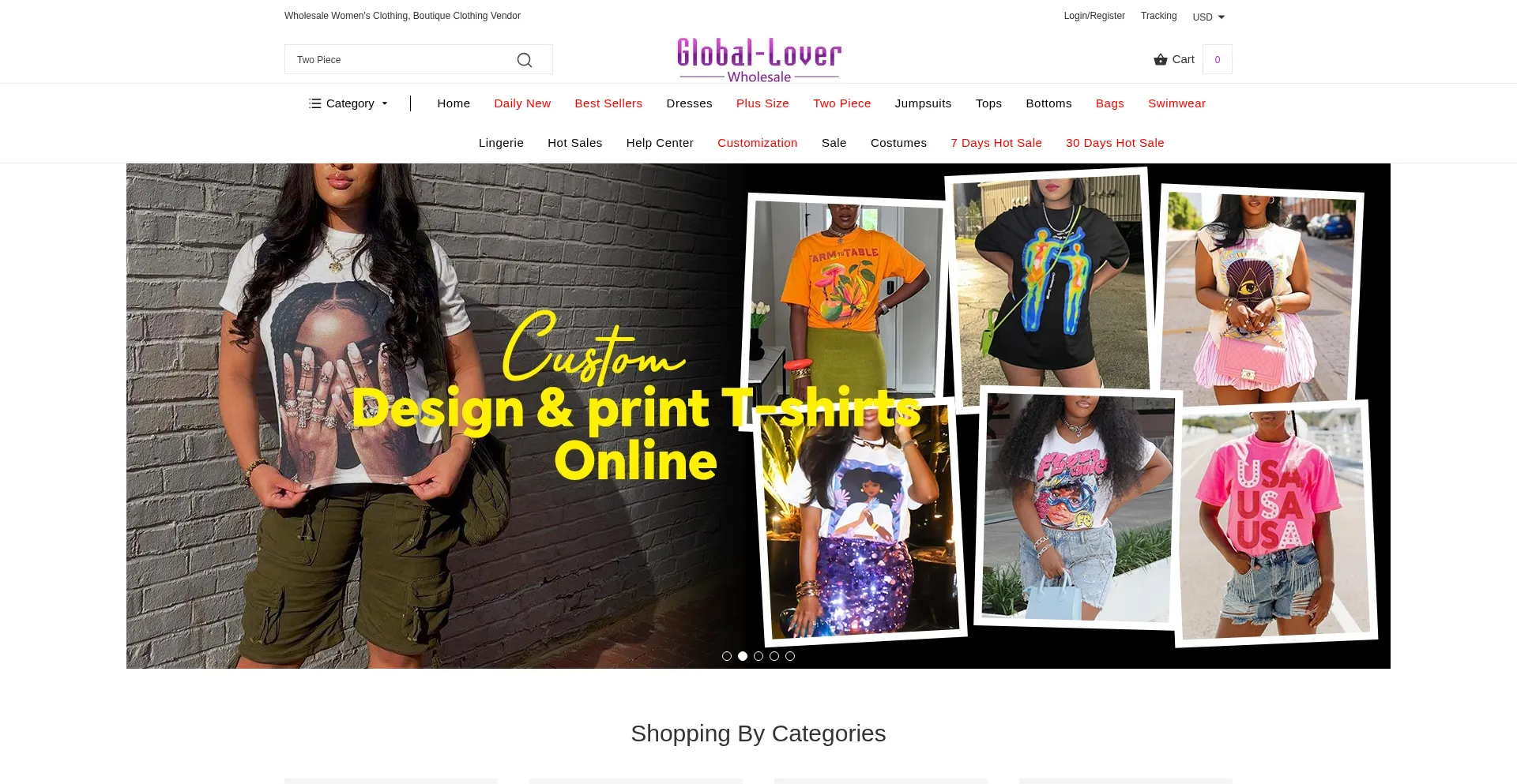 Website screenshot of M.global-lover.com