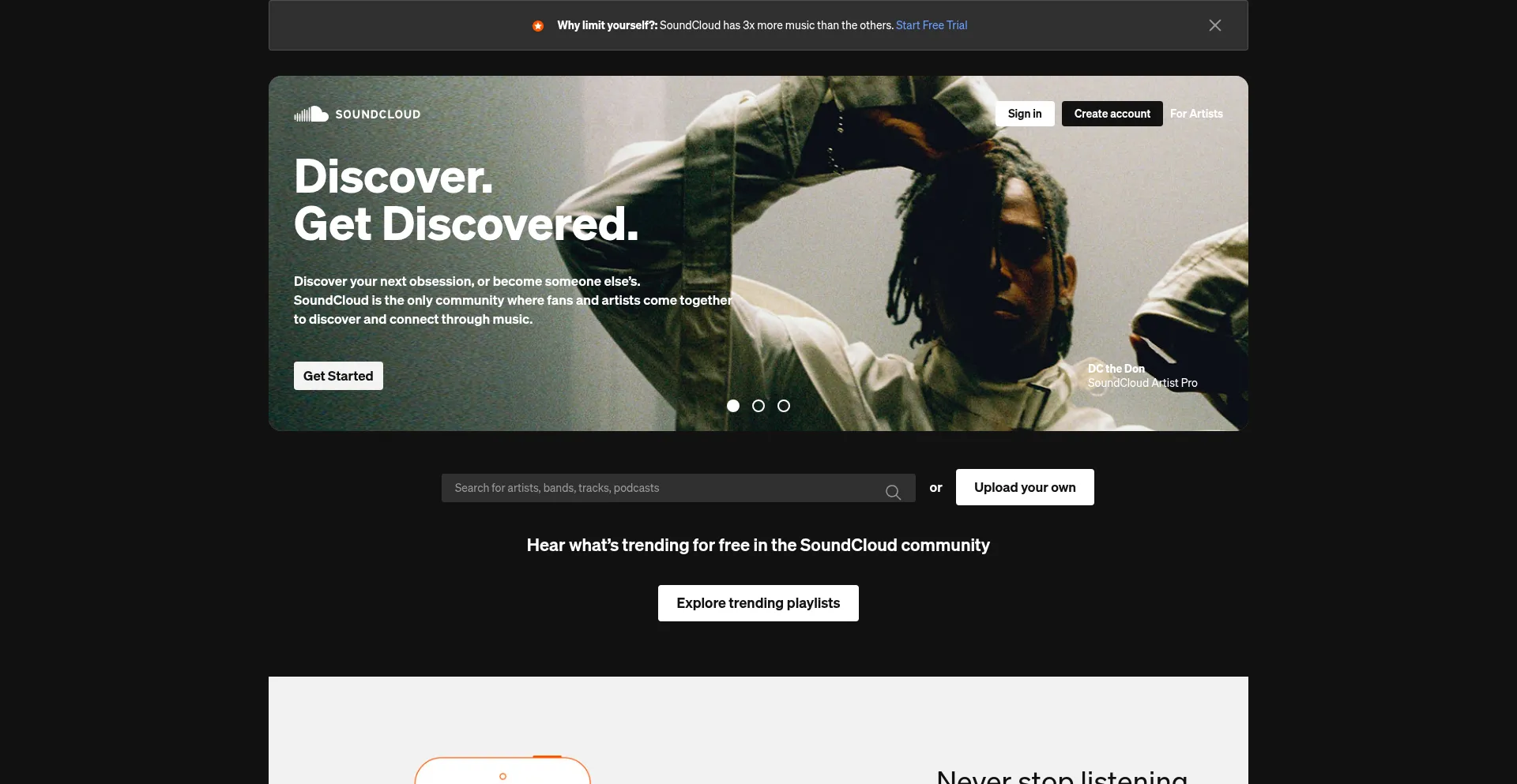 M.soundcloud.com