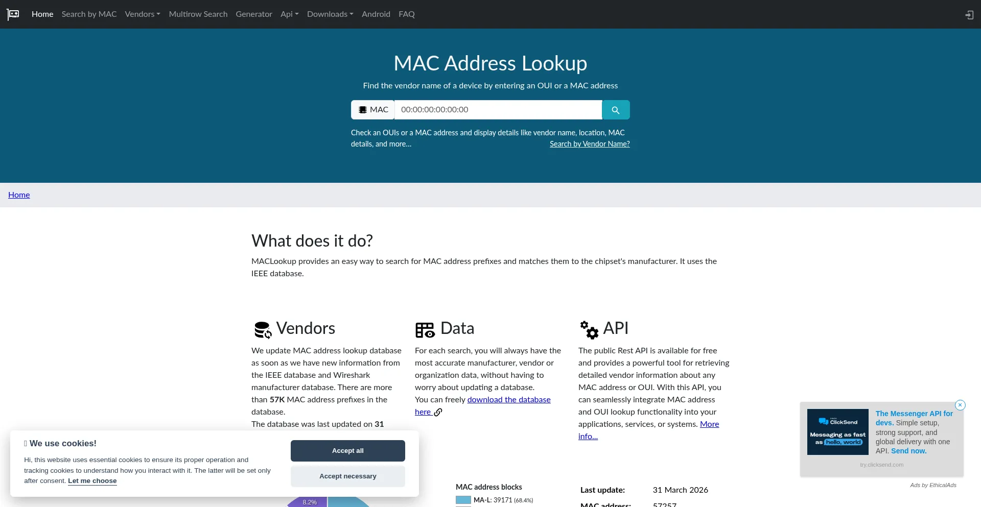 Maclookup.app