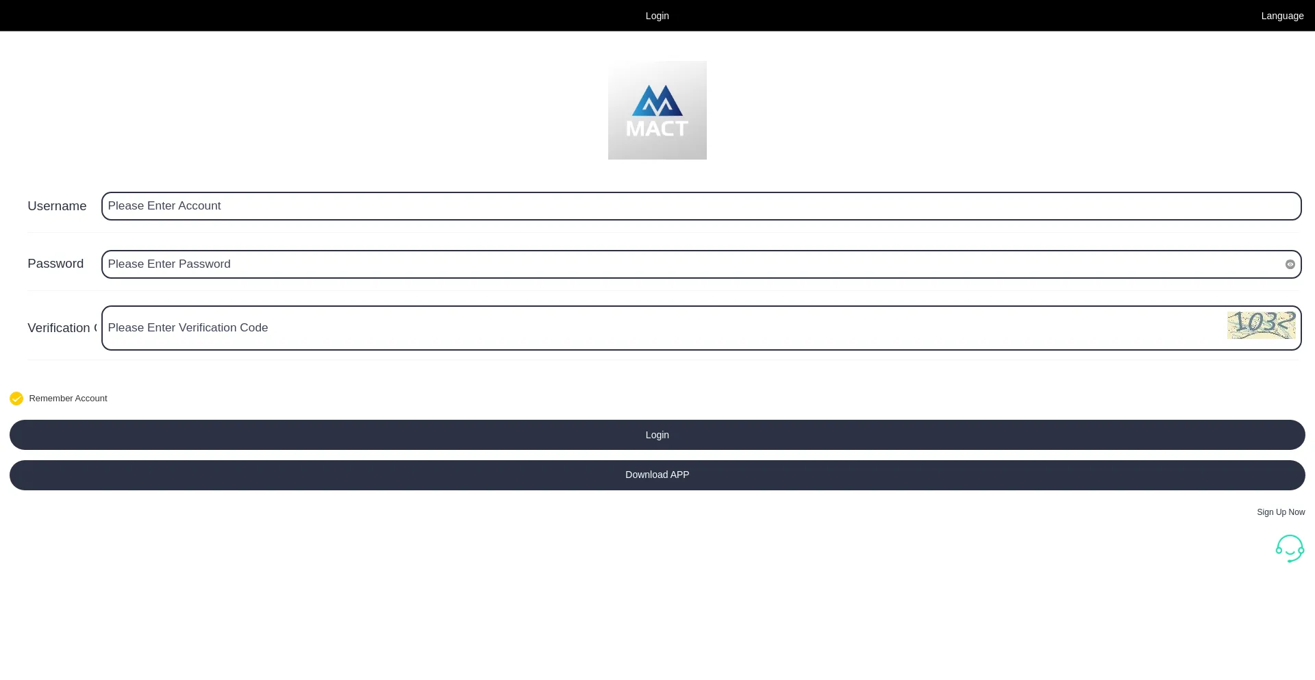Website screenshot of Mact-e.com