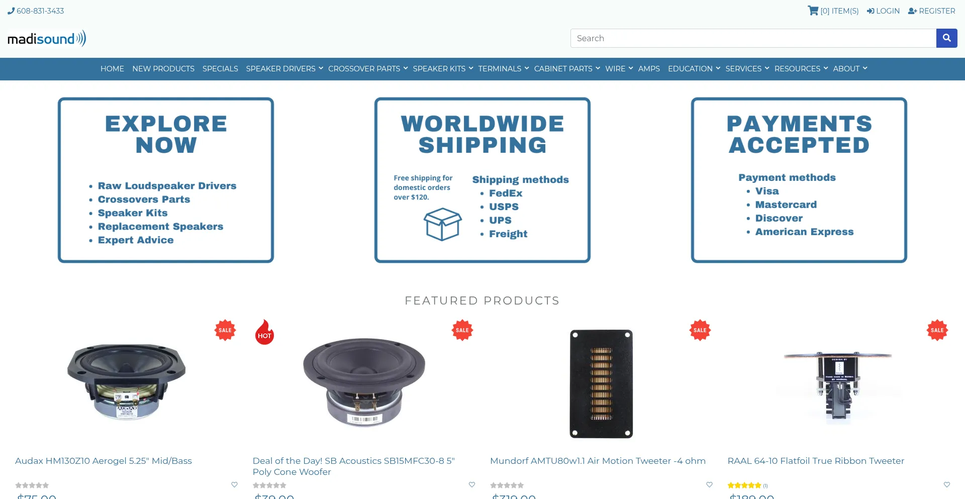 Madisoundspeakerstore.com