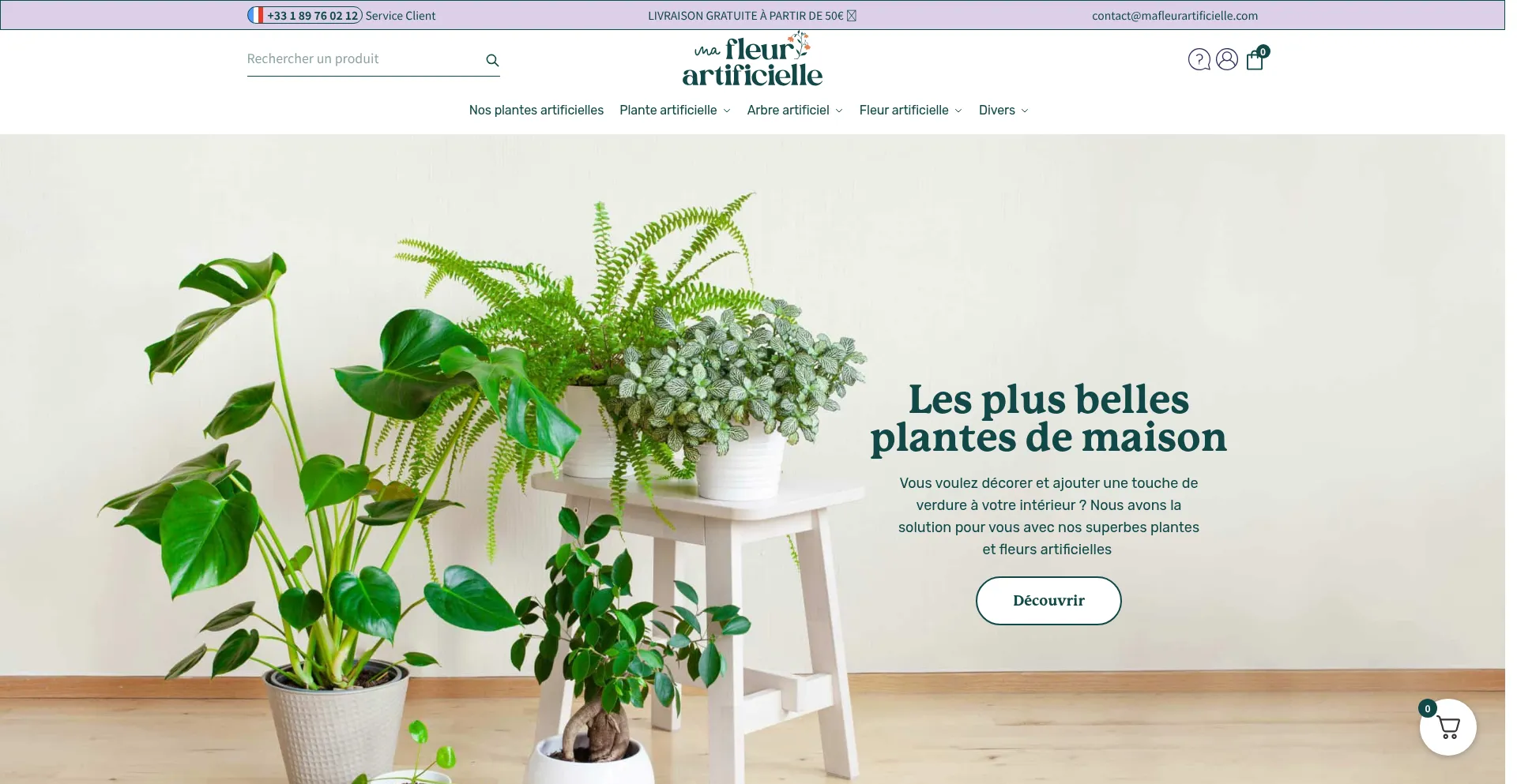 Mafleurartificielle.com