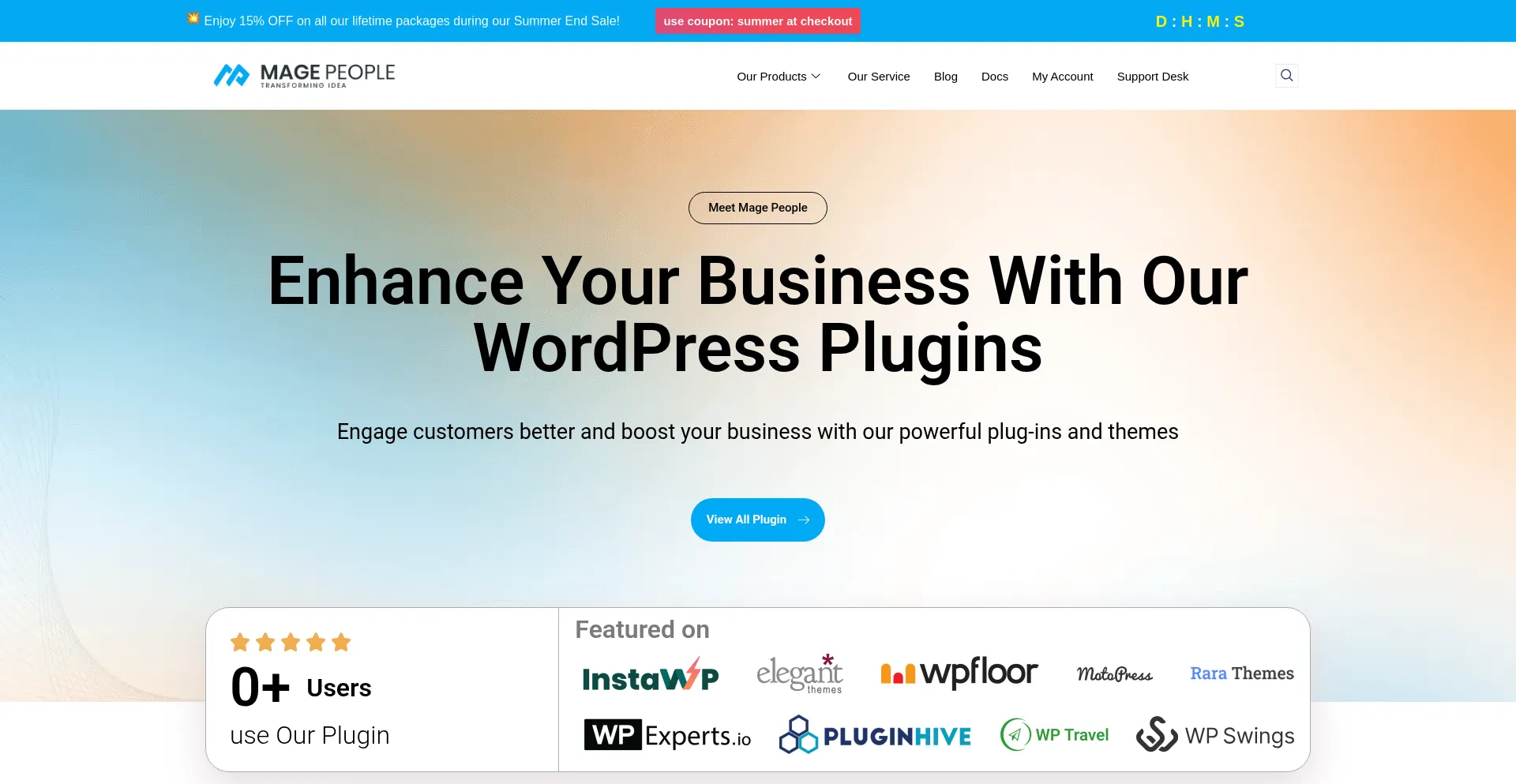 Website screenshot of Mage-people.com