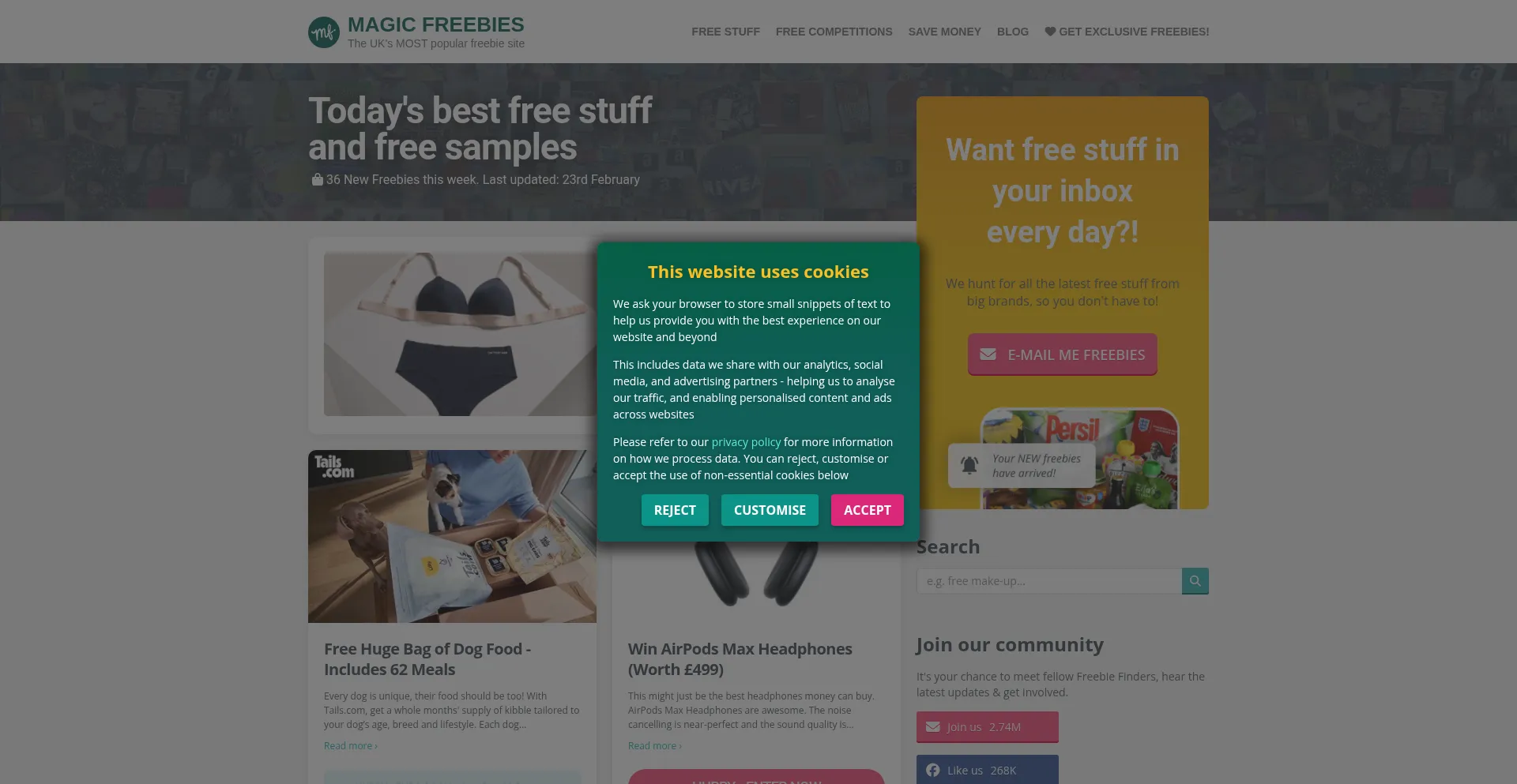 Magicfreebiesuk.co.uk