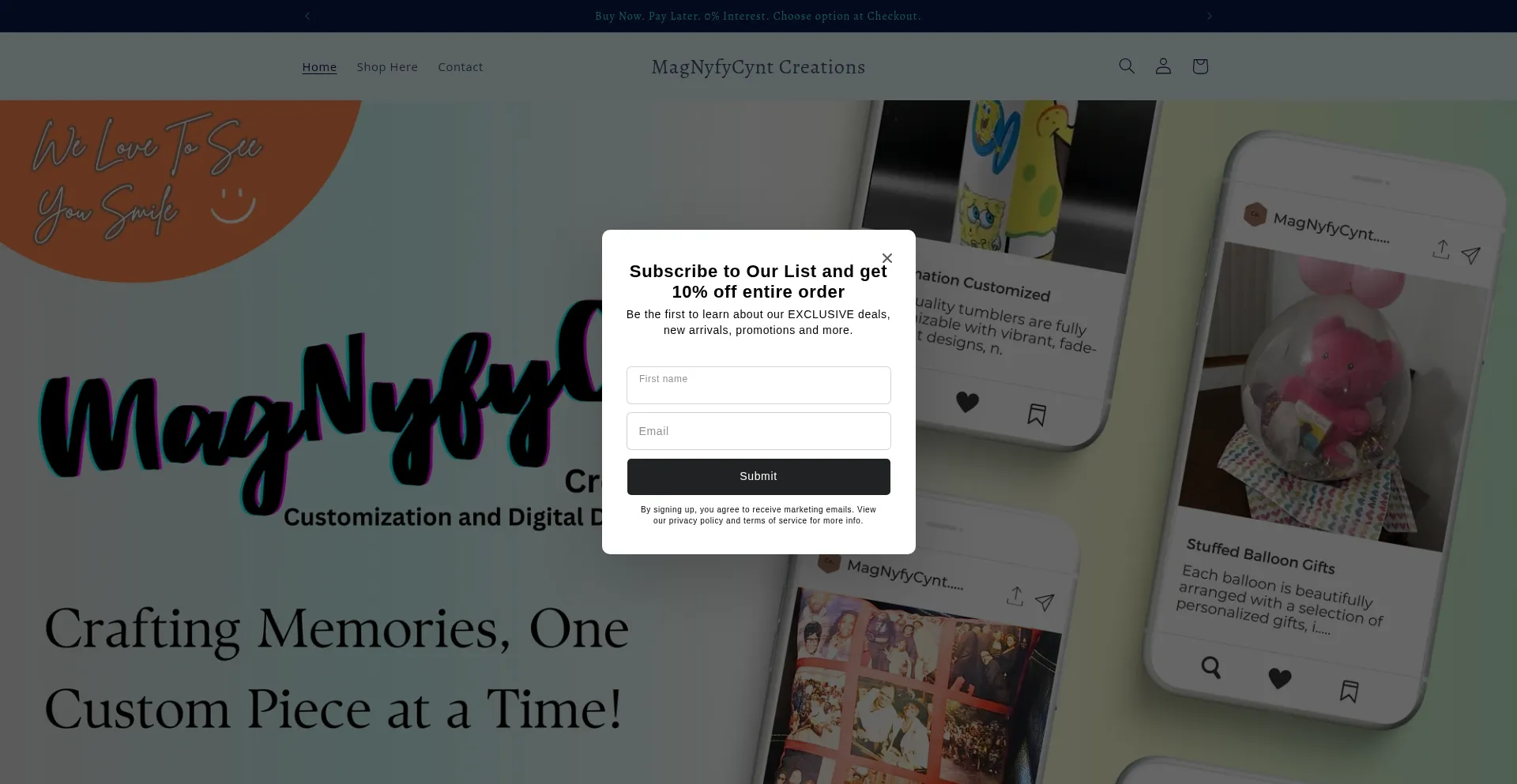 Magnyfycyntcreations.com