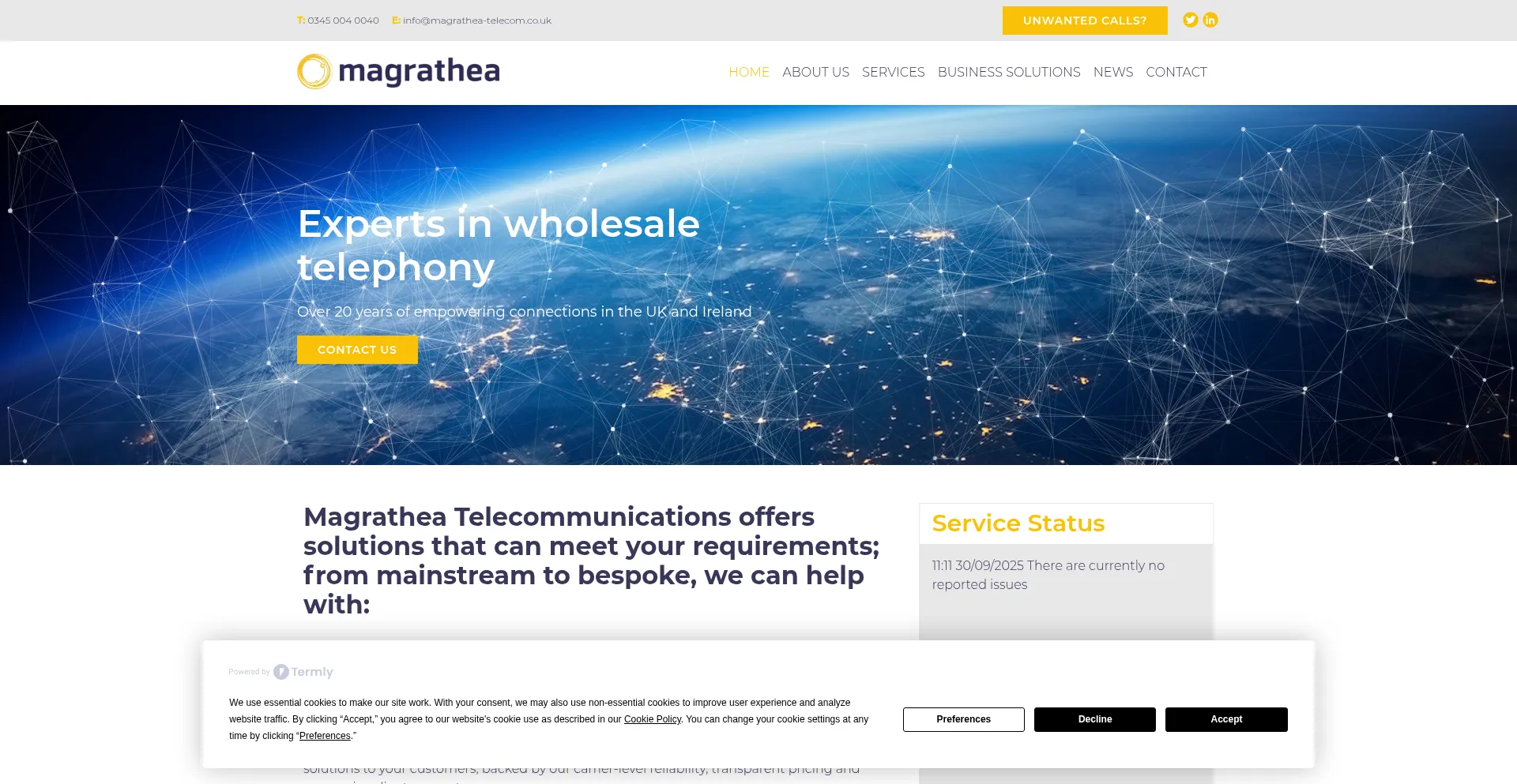 Magrathea-telecom.co.uk