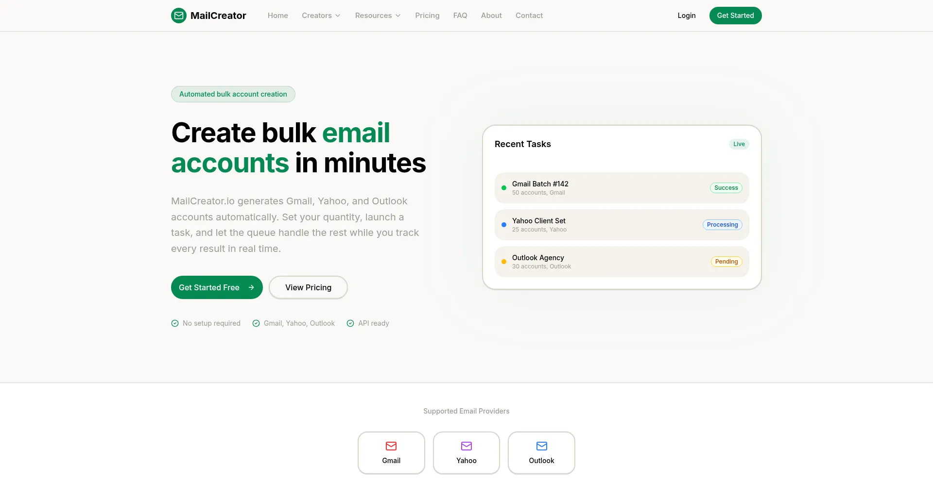 Mailcreator.io