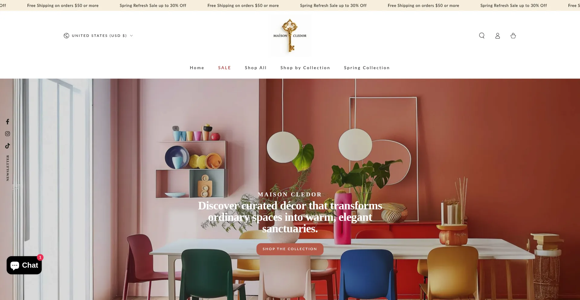 Maisoncledor.store