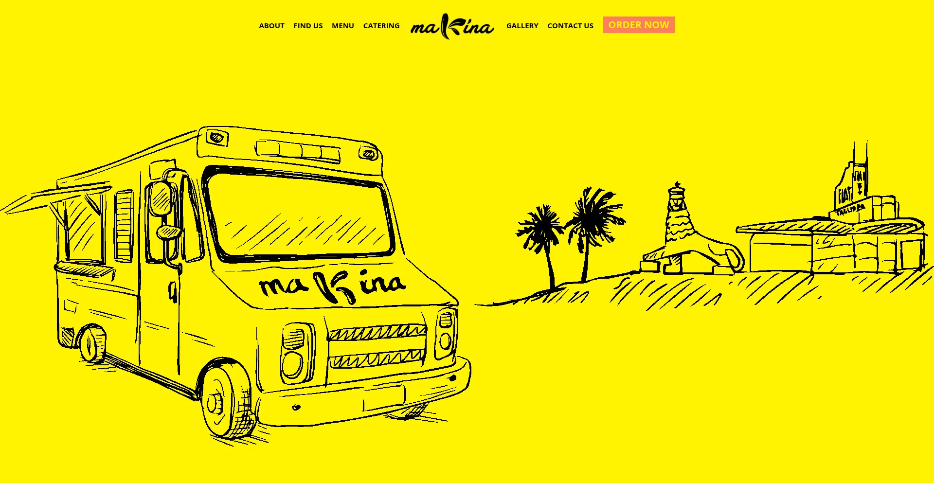 Website screenshot of Makinacafenyc.com