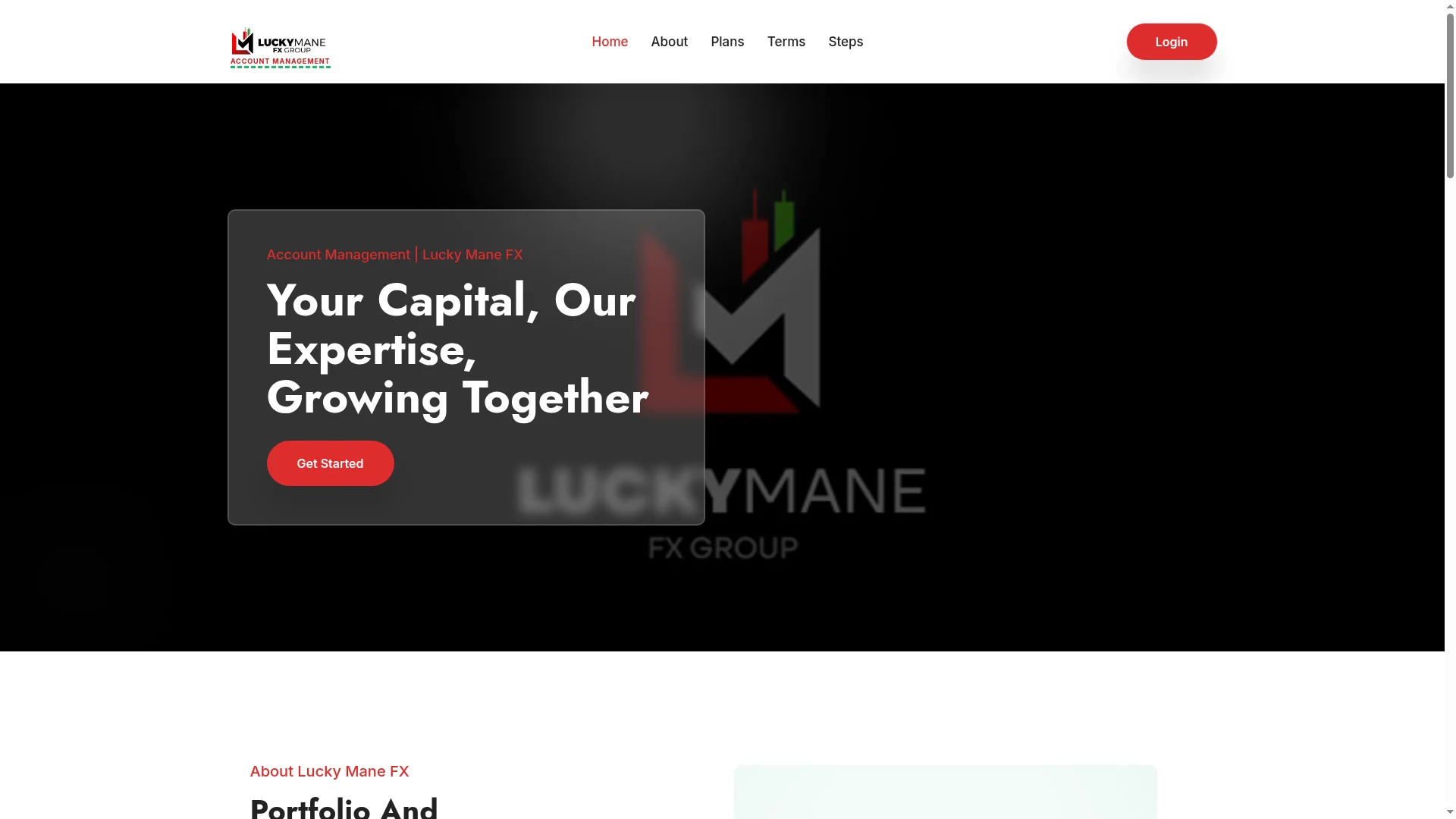 Manage.luckymanefx.com