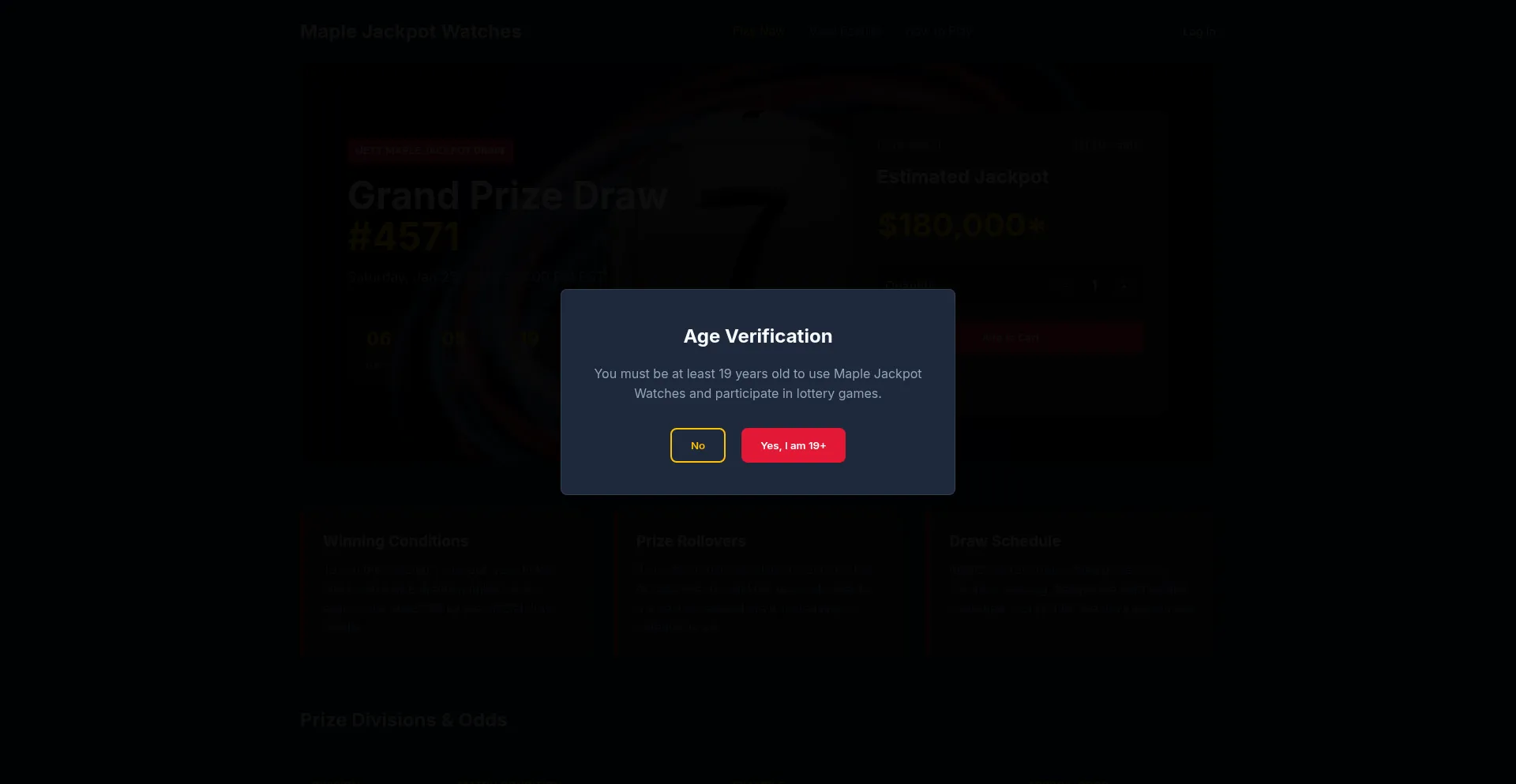 Maplejackpotwatches.com