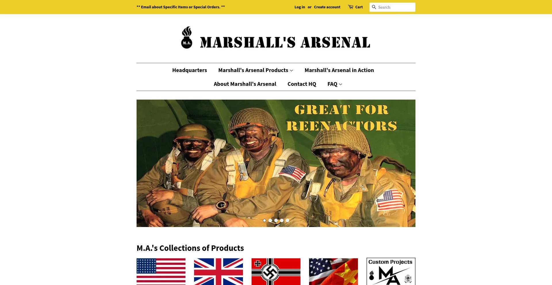 Marshallsarsenal.com