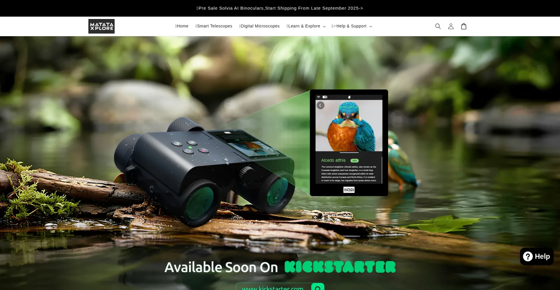 Website screenshot of Matataxplore.com