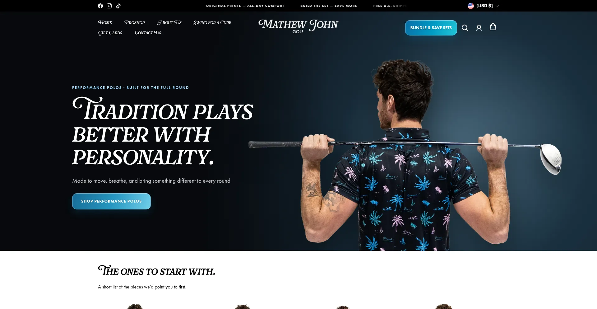 Mathewjohngolf.com